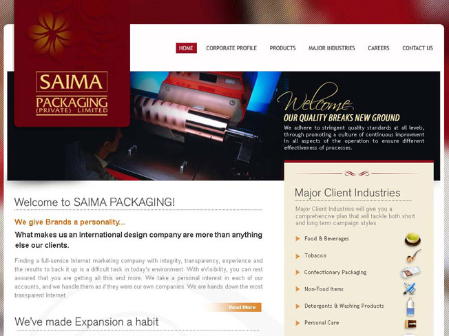 Saima Packaging Pvt Ltd